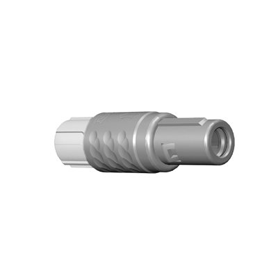 ODU MEDI-SNAP®  Straight Plug, Size 1, IP50 , 10-Pos., 30 ° Key