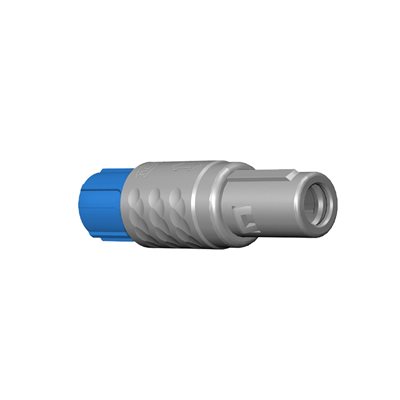 ODU MEDI-SNAP®  Straight Plug, Size 1, IP50 , 10-Pos., 0 ° Key
