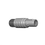 ODU MEDI-SNAP®  Straight Plug, Size 1, IP50 , 2-Pos., 30 ° Key